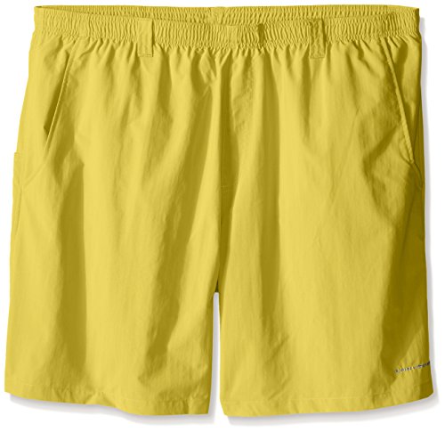 Columbia Sportswear Backcast III - Pantalones Cortos de Agua para Hombre, Color Amarillo Mineral, tamaño Grande x 8