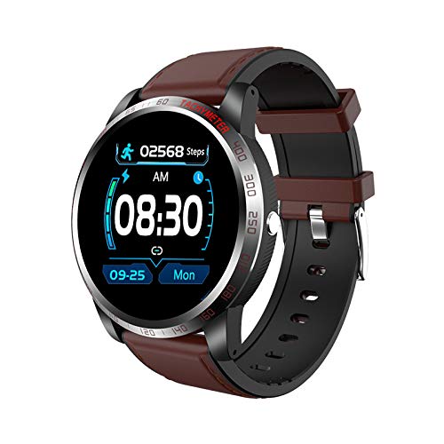 NiceFuse Smart Watch, Reloj Deportivo Resistente Al Agua con Monitor de Frecuencia Cardíaca Monitor de Oxígeno en Sangre, Reloj Inteligente con Monitor de sueño 10 Modos Deportivos