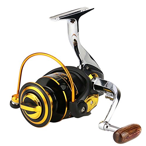 13 + 1Bb Rodamientos Pesca Surfcasting De Larga Distancia De Carrete Izquierda Convertible Plegable Mango Spinning Reel (1000--7000)