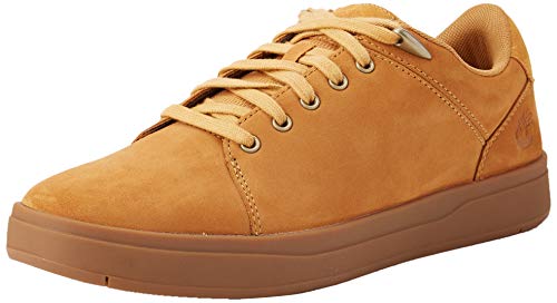 Timberland Davis Square Lace To Toe, Zapatillas Bajas para Hombre, Amarillo Wheat Nubuck, 40 EU