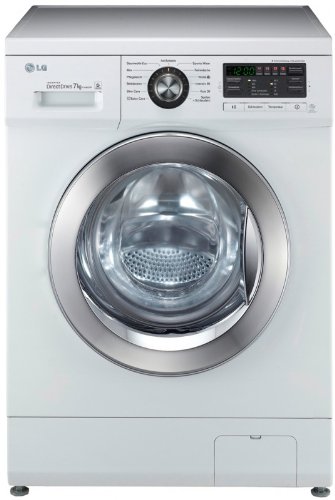 LG F1496QD1 - Lavadora (Independiente, Color blanco, Frente, 7 kg, 1400 RPM, A)