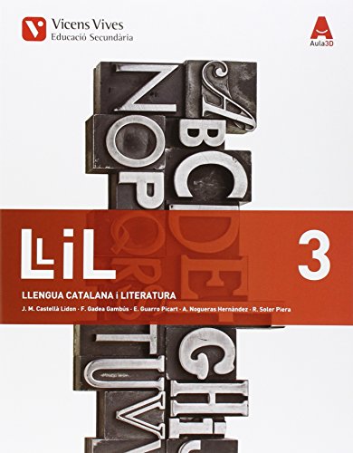 LLIL 3 LLENGUA I LITERATURA ESO AULA 3D: 000001 - 9788468231860