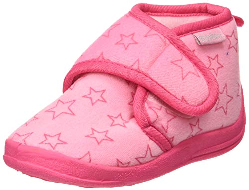 Playshoes Zapatillas Pastello, Pantuflas Unisex Niños, Rosa (Rosa 14), 20/21 EU