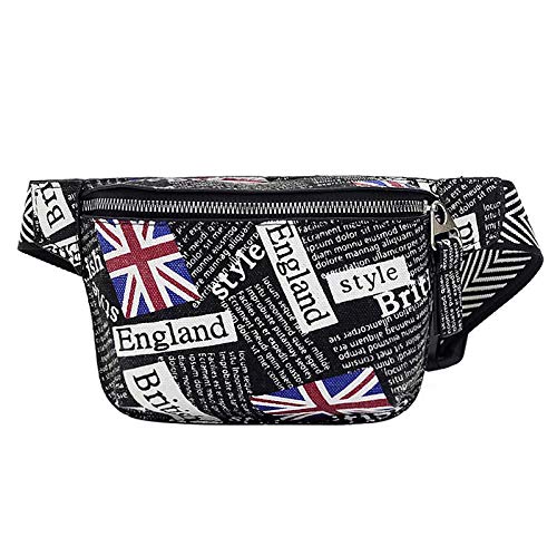 Cangurera Waist Bag Riñonera De Moda Riñonera Mujer Riñonera De PU Paquetes De Pecho Estilo Retro Hip Hop Pack Banana Bag Mujer Antirrobo Phone Pocket Ewaistpac