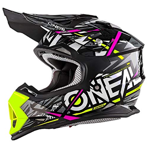 Casco mx, de Oneal, 2 series Synthy para niños., 2018 2Series Synthy, rosa, Kids S