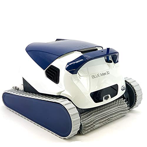 Dolphin BLUE Maxi 30 - Robot automático limpiafondos para piscinas (fondo y paredes) sistema de navegación preciso Clever clean