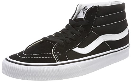 Vans Sk8-mid Reissue, Zapatillas Altas Unisex Adulto, Negro (Black/True White 6bt), 41 EU