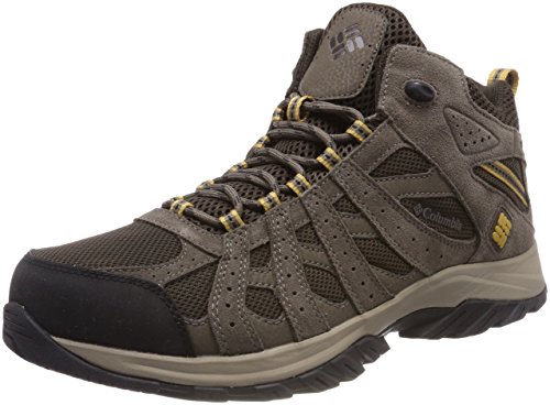 Columbia Canyon Point Mid Zapatos impermeables de senderismo para hombre , Marrón(Cordovan, Dark Banana), 43 EU