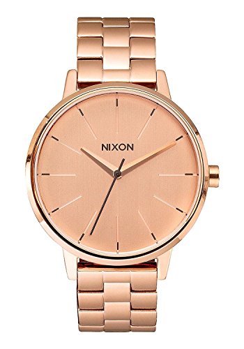 Nixon Reloj Analógico para Mujer de Cuarzo con Correa en Acero Inoxidable A099-897-00