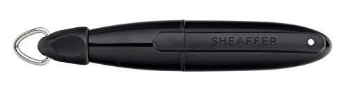 Bolígrafo roller ION con anilla de fijación E1925051 de Sheaffer | Negro | Tinta negra | Con fijación a cintas para el cuello, cinturones, llaveros y más