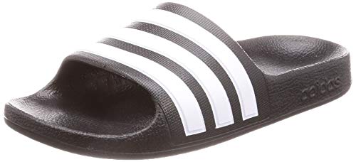 adidas Adilette Aqua K - Zapatillas, Unisex Niños, Negro Negbás/Ftwbla/Negbás, 36 1/3 EU