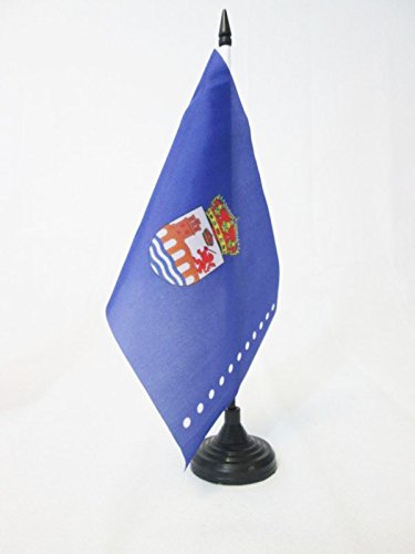 AZ FLAG Bandera de Mesa de la Provincia DE ORENSE 21x14cm - BANDERINA de DESPACHO ORENSE EN Galicia 14 x 21 cm