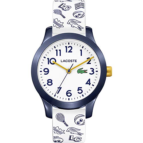 Lacoste Reloj Analógico para Unisex Niños de Cuarzo con Correa en Silicona 2030011