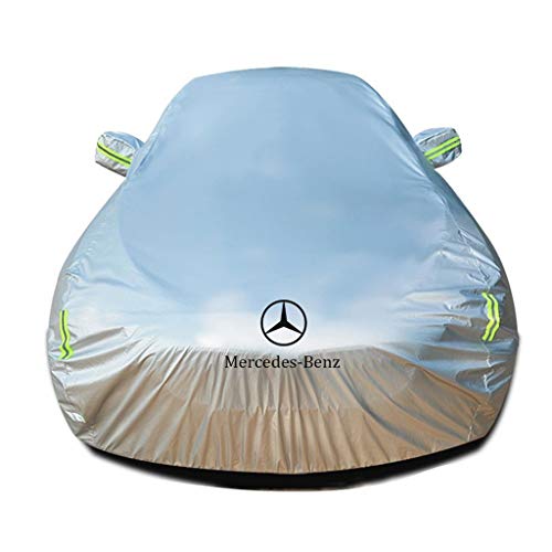 Whitejianpeak Funda para Coche Compatible con Mercedes-Benz E-Class E290/E290 TD/E290 TD AVANTGARDE, Impermeable Lona Coche Cubierta para Coche Cubierta del Coche del Coche Negro Plateado Car Carpa