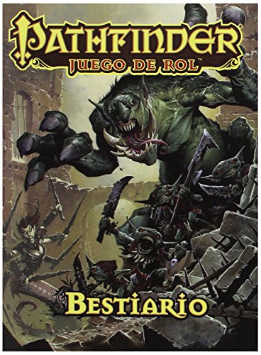 Devir- Pathfinder-Bestiario Juego de Rol, Multicolor (PFBESTP) , color/modelo surtido