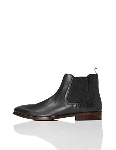 find. #_Marin Botas Chelsea Men's, Negro (Black), 43 EU (9 UK)