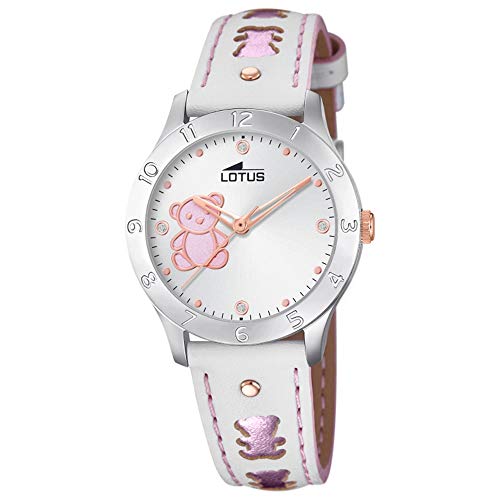 Lotus 18657/B - Reloj Analógico para Niñas, de Cuarzo con Correa en Cuero