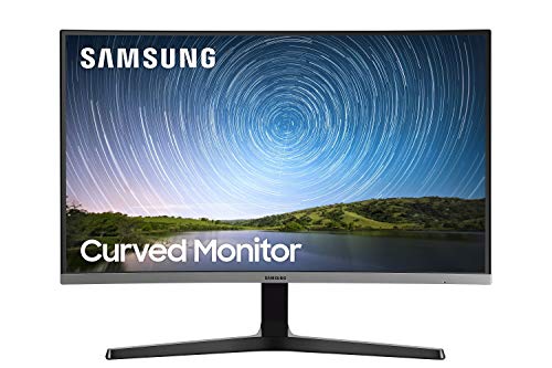 Samsung C27R502 - Monitor Curvo de 27" sin marcos Full HD (1920×1080, 4 ms, 60 Hz, FreeSync, LED, 16:9, 3000:1, 1800R, 178°, 250 cd/m², Flicker Free, HDMI, Base en Y) Gris Oscuro