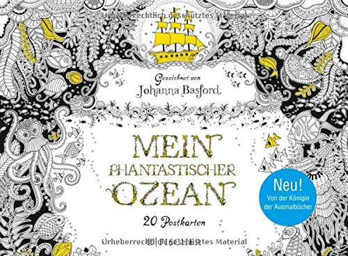 Mein Phantastischer Ozean - Postkartenbuch