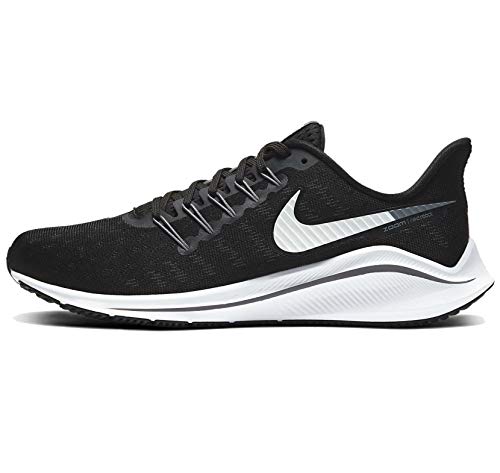 NIKE Air Zoom Vomero 14, Running Shoe Mens, Black White Thunder Grey, 42.5 EU