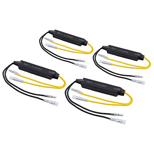 4PCS 12V Luz Intermitente LED de la Motocicleta Indicador de Señal para Motocicleta