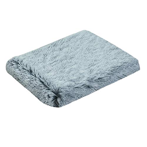 Cama para Mascotas, Cómodo Colchón De Felpa, Espuma Viscoelástica Ondulada, Colchón Ergonómico De Contorno, Cama para Perros para Perros Medianos Pequeños, Sueño Mejorado, Lavable