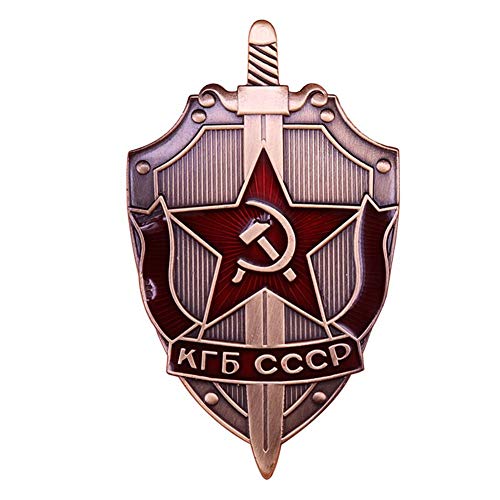 GuDeKe CCCP KGB Pin insignia lote de 2