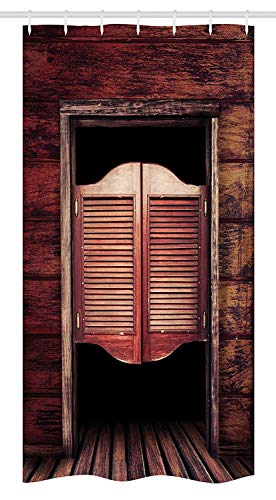 Nyngei deWestern Stall by Old Rustic Puertade Madera y Salvaje Oeste Cowboy Antique Bar Salón Puerta decoraciónde con Marrón y marrón