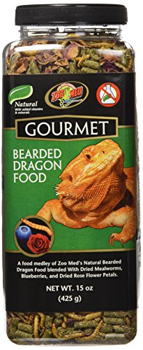 Zoomed Gourmet Bearded Dragon Food - Alimento Principal Natural para Semillas de Barba (1 x 383 g)