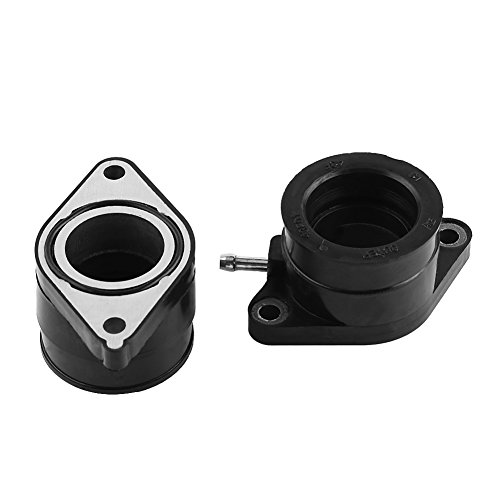 Qiilu Adaptador de interfaz de Carb carburador ingesta de motocicleta para Yamaha XT600 XT600Z XT600E 1984-2003