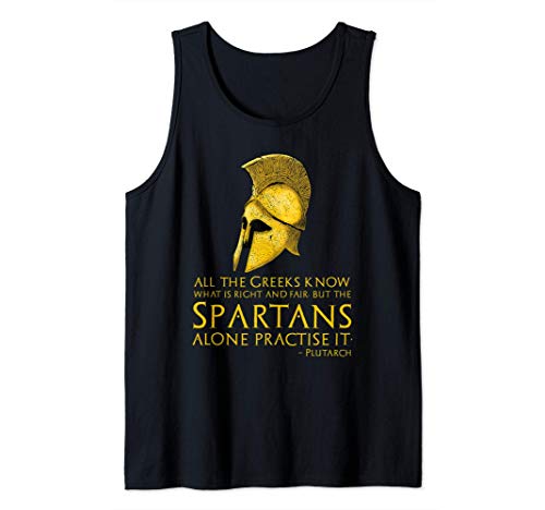 Only The Spartans Practice What Is Right - Ancient Sparta Camiseta sin Mangas