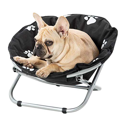 FORYOURS Silla plegable para gatos perros pequeños 53 38 cm