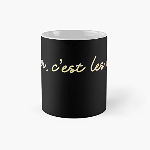 Zzz Lâ€™enfer Câ€™est Les Autres Classic Mug - Novelty Ceramic Cups 11oz, Unique Birthday And Holiday Gifts For Mom Mother Father-teiltspe