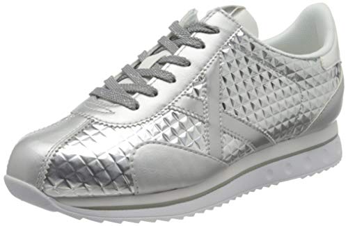 Munich SAPPORO SKY 9, Zapatillas Adulto, Plateado, 38 EU