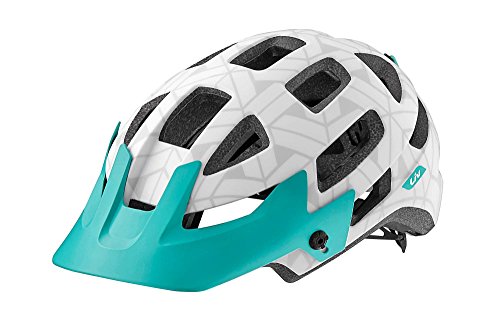 GIANT Liv Infinita Bicicleta Casco Blanco/Aqua Western, Unisex, L (59-63 cm)