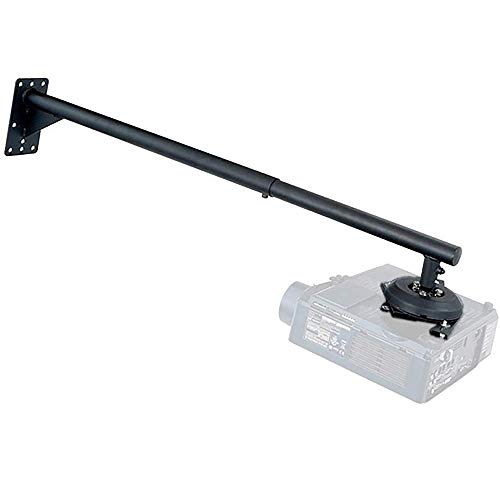 BeMatik - Soporte de proyector para pared, extensible 110-166 cm