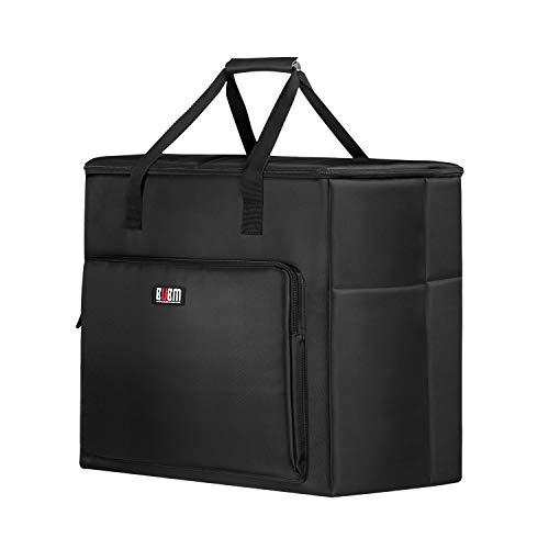 BUBM Bolsa de Transporte para Computadora de Escritorio,Bolsa de Almacenamiento de Viaje para el Transporte Ordenador de Sobremesa, Monitor de Computadora de Escritorio, Teclado y ratón (64*40*54cm)