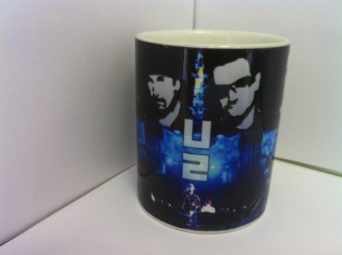 U2 filmcell factory – taza, diseño de música Bono