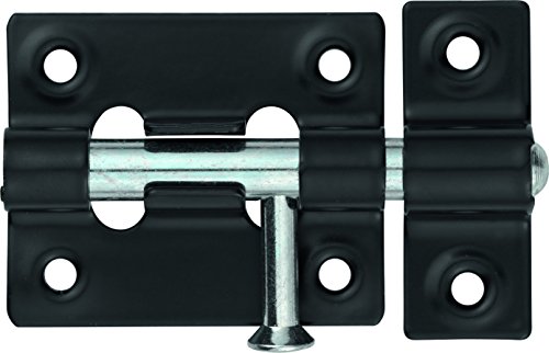 Abus SRR45 BL B - Pestillo de acero acabado en negro 45mm blister