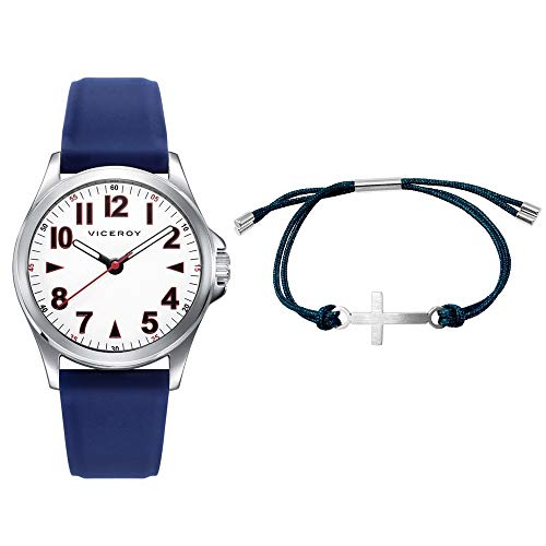 Reloj Viceroy Niño Pack 42397-04 + Pulsera Cruz