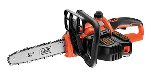 BLACK+DECKER GKC1825L20-QW - Motosierra a batería 18V, 2 Ah, espada 25 cm