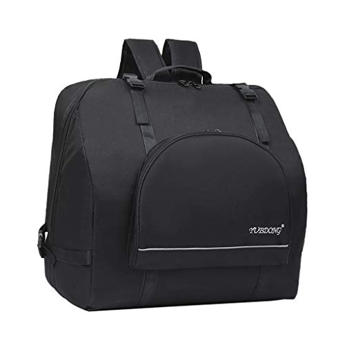 H HILABEE Funda De Acordeón Para Piano Bolsa De Acordeón, Algodón Acolchado Con Correas De Hombro Dobles - 80-96 bajo