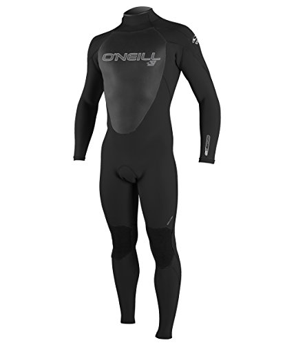 O'Neill Epic 4/3mm Back Zip Full Wetsuit Traje de Neopreno, Hombre, Negro/Negro/Negro, Small