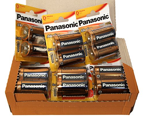 Panasonic POWER LR20 D - Pack de 24 pilas alcalinas