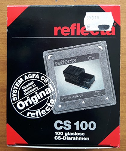 Reflecta CS Slide mounts - Accesorio para proyector (Negro, 50 x 50 x 0 mm)