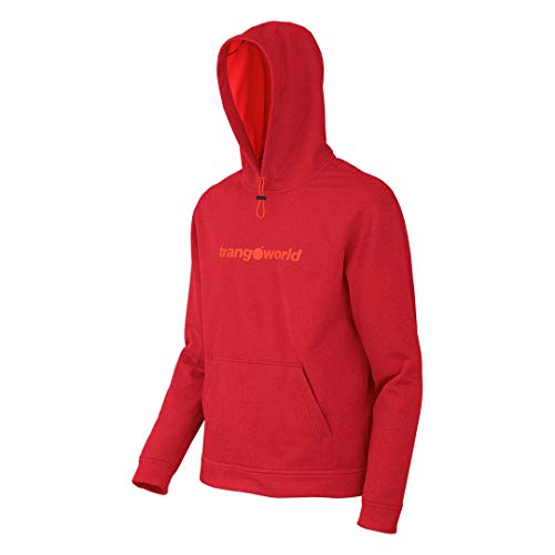 Trangoworld Wislok Sudadera, Hombre, Rojo Chili, S