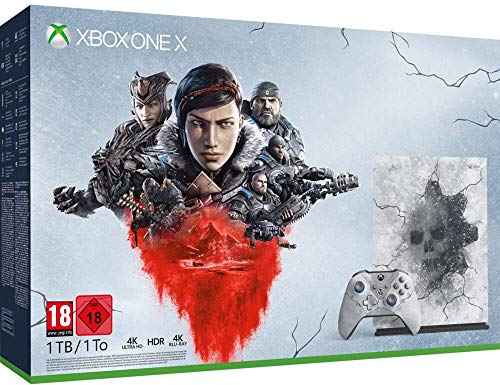 Consola Xbox One X de 1TB Gears 5 Limited Edition (Edición Limitada) Incluye Gears 5 Físico