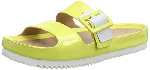 UGG Cooper, Sandalia Mujer, Multicolor Amarillo, 37 EU