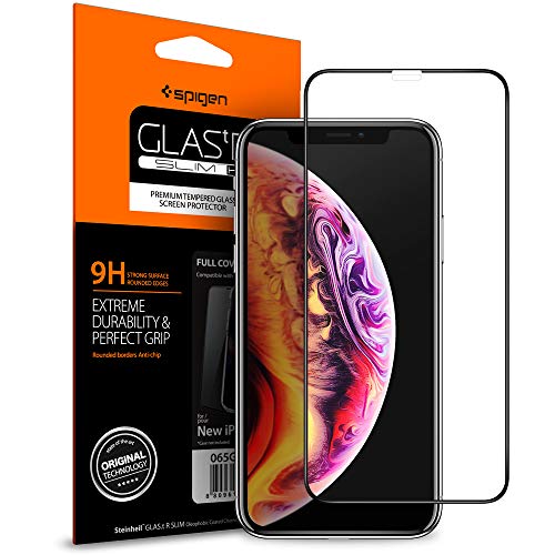 Spigen, Protecto Pantalla iPhone 11 / XR (6.1"), Compatible con Las Fundas, Compatible con el Face ID, Protector Pantalla Compatible con iPhone 11 / XR (064GL24987)