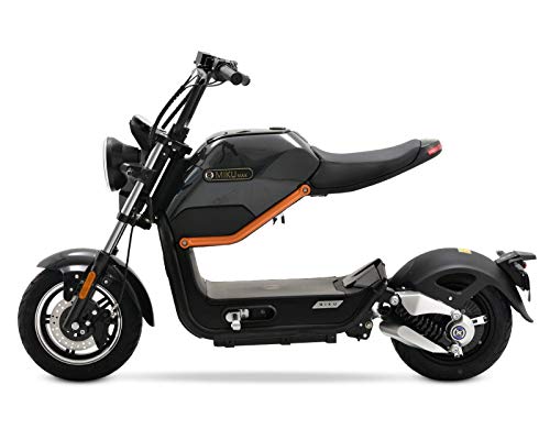 Miku Max - Patinete eléctrico (60 V, 20 Ah, 45 km/h), color negro